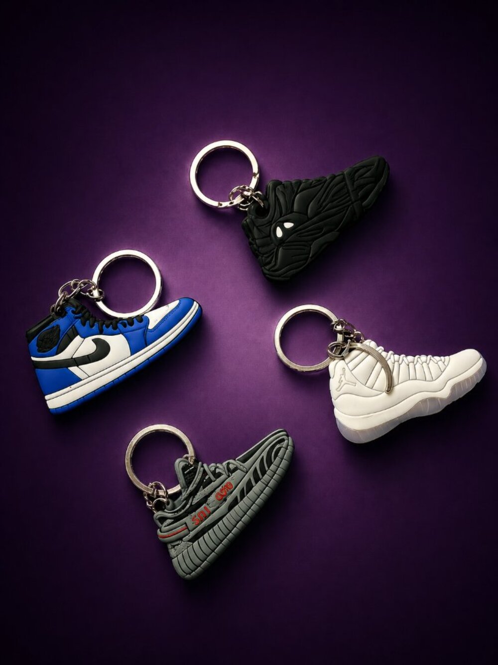 Sneaker Keychains with Logo - 17 Piece Bundle - Individually wrapped - Picture 7 of 8